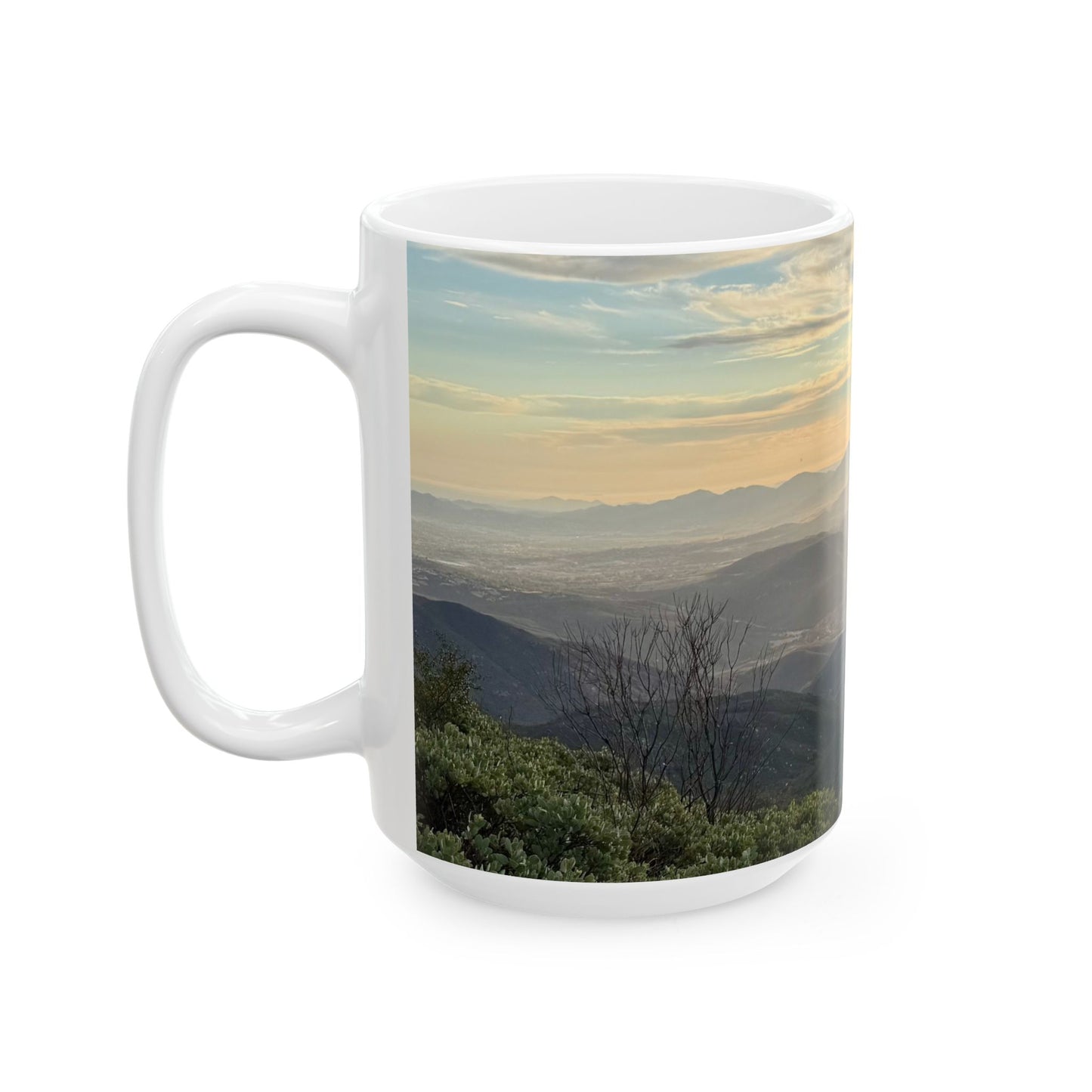 Sunset Over Ramona 15 oz. Mug — Ramona Candle Co.