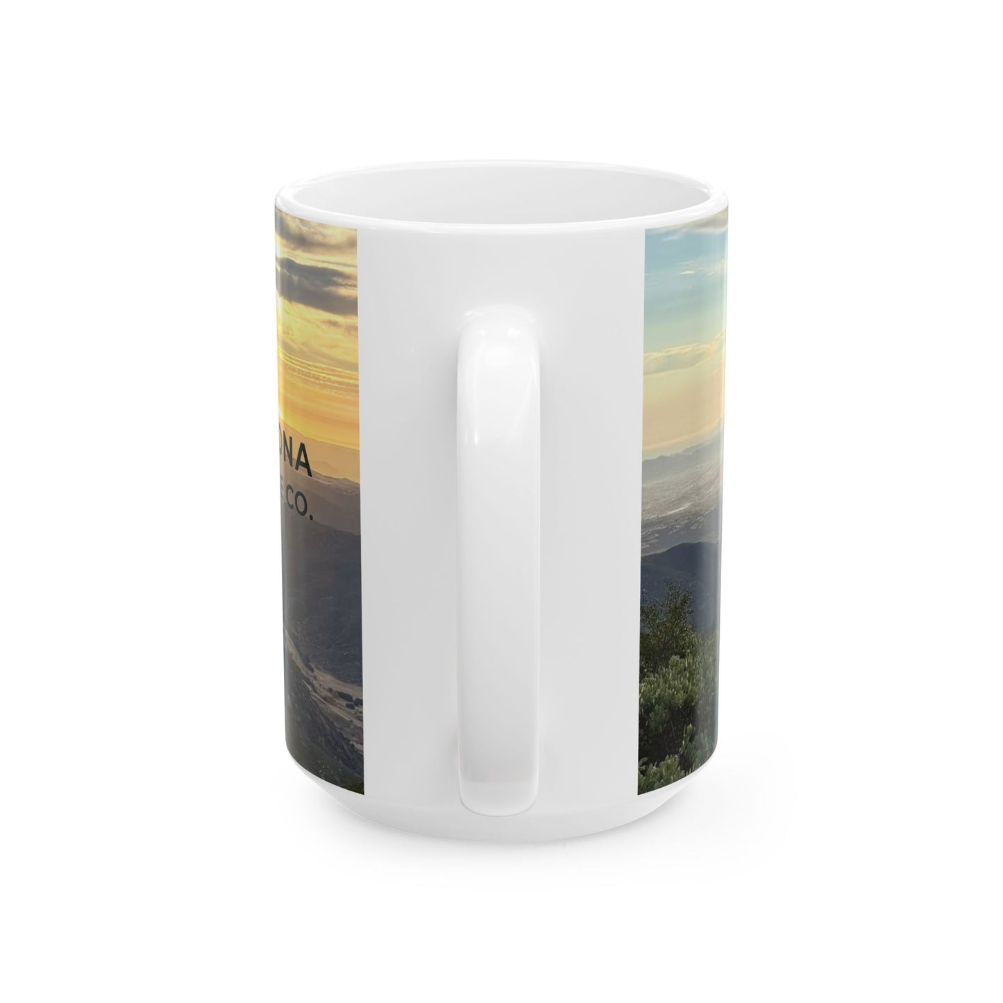 Sunset Over Ramona 15 oz. Mug — Ramona Candle Co.