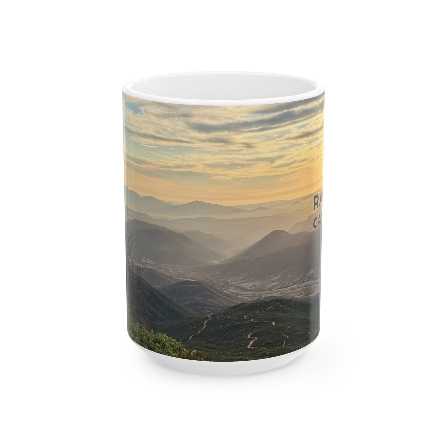 Sunset Over Ramona 15 oz. Mug — Ramona Candle Co.