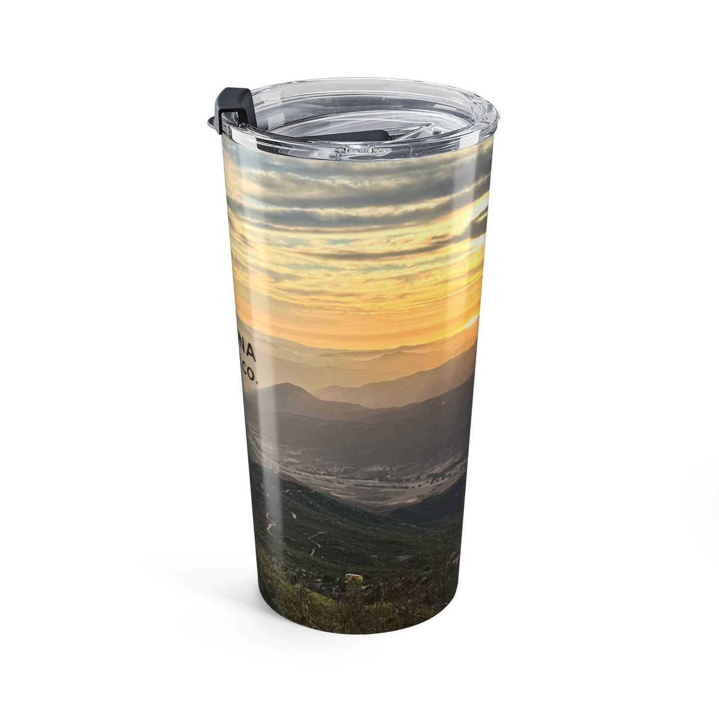 Sunset Over Ramona 20 oz. Tumbler — Ramona Candle Co.