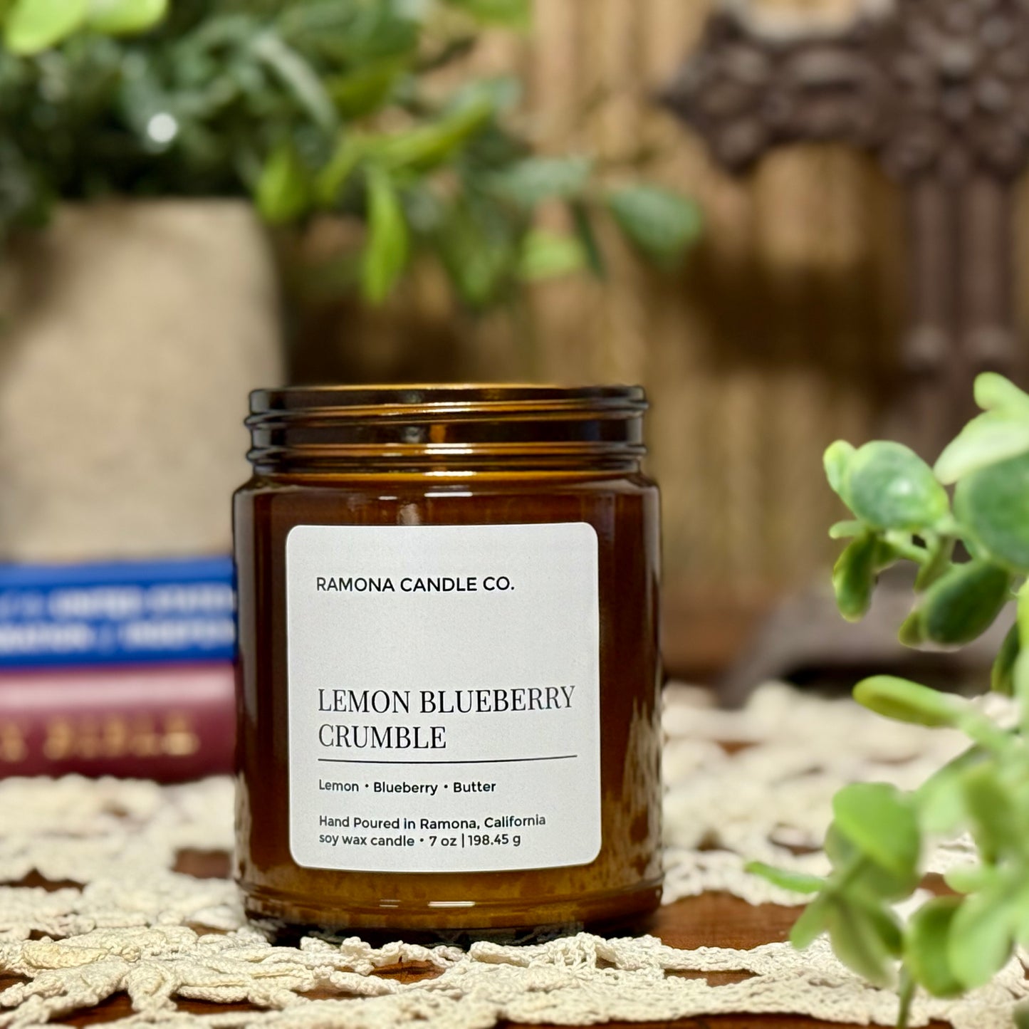 Lemon Blueberry Crumble